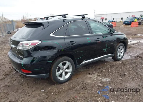 2010 Lexus Rx 350 z USA, uszkodzony, nr VIN 2T2BK1BA2AC005301